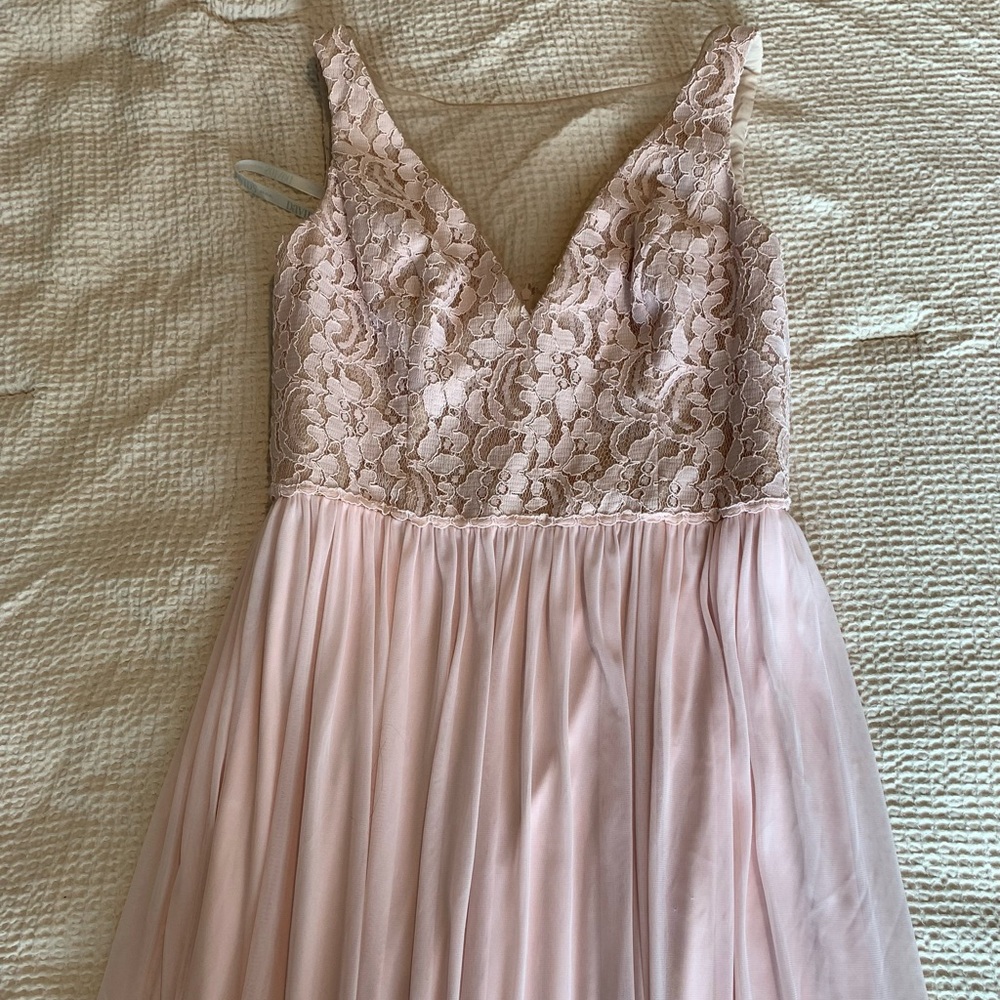 Blush Bridesmaid Dress